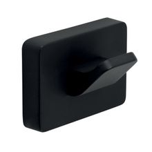 NOVASERVIS FERRO GRETA BLACK vešiak háčik jednoduchý, čierny, AGR05BL