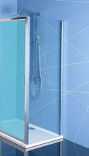 POLYSAN EASY LINE 100cm pevná sprchová stena do kombinácie, profil chróm, sklo číre, EL3415