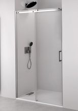 POLYSAN THRON LINE ROUND 140cm dvere do niky / sprchový kút obdĺžnikový rohový, profil chróm, sklo číre, TL5014-5005