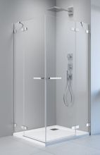 RADAWAY ARTA KDD II 80cm ľavé dvere do kombinácie / sprchový kút rohový, profil chróm, sklo číre, 386420-03-01L386170-03-01L