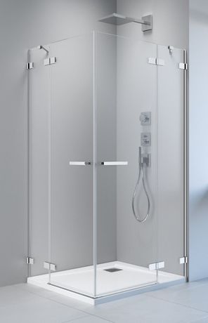 RADAWAY ARTA KDD II 80cm ľavé dvere do kombinácie / sprchový kút rohový, profil chróm, sklo číre, 386420-03-01L386170-03-01L
