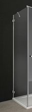 RADAWAY EUPHORIA S1 100cm bočná stena do kombinácie, profil chróm, sklo číre, 383052-01
