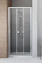 RADAWAY EVO DW 85cm sprchové dvere do niky / sprchový kút hranatý, profil chróm, sklo číre, 335085-01-01