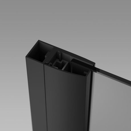 RADAWAY FUENTA NEW +20mm predlžovací profil, čierny, P01-154200054