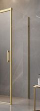 RADAWAY IDEA GOLD S1 110cm pravá bočná stena do kombinácie, profil zlatý, sklo číre, 387053-09-01R