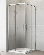 RADAWAY IDEA KDD 100cm ľavé dvere do kombinácie / sprchový kút rohový, profil chróm, sklo číre, 387062-01-01L