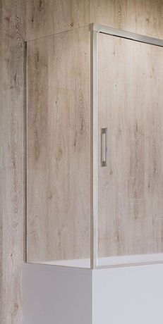 RADAWAY IDEA PN S 70cm ľavá bočná stena vaňovej zásteny celorámová, profil chróm, sklo číre, 10005070-01-01L