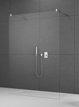 RADAWAY MODO X I 120cm pevná sprchová stena / walk-in kút, profil chróm, sklo číre, 388324-01-01