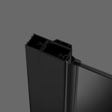 RADAWAY NES BLACK +20mm predlžovací profil na strane magnetického profilu, čierna, P01-277200054