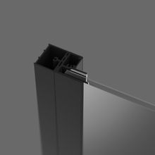 RADAWAY NES BLACK, ESSENZA BLACK +20mm predlžovací profil na strane otočného profilu, čierna, P01-276200054