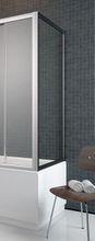 RADAWAY VESTA S 65cm bočná stena vaňovej zásteny celorámová, profil chróm