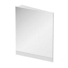 RAVAK 10° 55 x 15 x 75cm ľavé zrkadlo rohové kúpeľňové, biele, X000001070