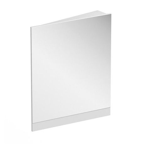 RAVAK 10° 55 x 15 x 75cm pravé zrkadlo rohové kúpeľňové, biele, X000001073