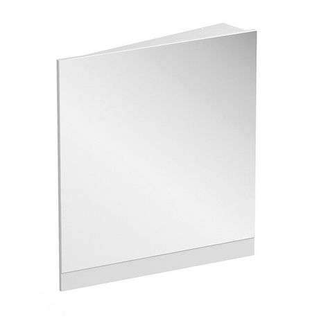 RAVAK 10° 65 x 15 x 75cm pravé zrkadlo rohové kúpeľňové, biele, X000001079