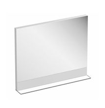 RAVAK FORMY 80 x 15 x 71cm zrkadlo kúpeľňové s poličkou, biele, X000001044