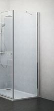 ROTH ELEGANT LINE GBP 90cm pravá pevná sprchová stena / walk-in sprchový kút, profil brillant, sklo číre, 133-900000P-00-02