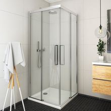 ROTH EXCLUSIVE LINE ECS2L 110cm ľavé dvere (polovica) sprchového kúta hranatého, sklo číre