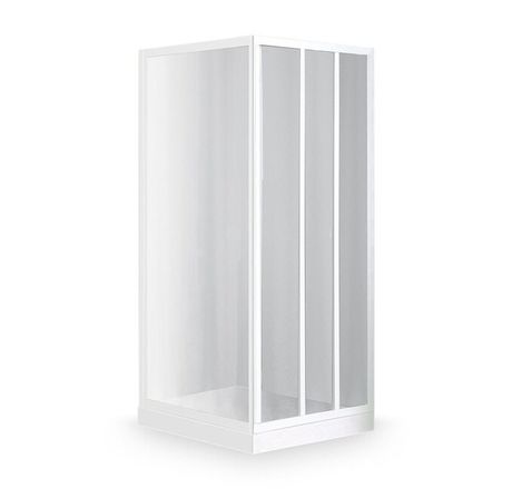 ROTH PROJECT LD3 80cm dvere do niky alebo do kombinácie / sprchový kút, profil biely