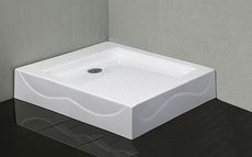 SAMPLUS 80cm sprchová vanička štvorcová, akrylát, E101/800 CDT-101