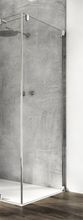 SANSWISS CADURA CAT3 100cm pevná bočná stena do kombinácie, profil chróm
