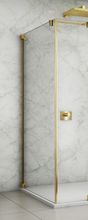 SANSWISS CADURA GOLD CAT3 70cm pevná bočná stena do kombinácie, profil zlatý