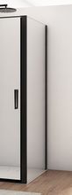 SANSWISS DIVERA BLACK D22F1 100cm pevná bočná stena do kombinácie, profil čierny matný
