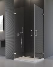 SANSWISS PUR PUE1 ATYP výška 200 - 210cm, 40 - 100cm pravé sprchové dvere do kombinácie / kút rohový, chróm