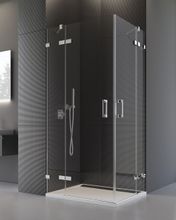 SANSWISS PUR PUE2 ATYP výška 230 - 250cm, 75 - 120cm pravé sprchové dvere do kombinácie / kút rohový, chróm