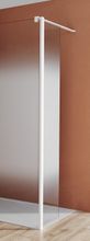 SANSWISS WALK-IN EASY WHITE BTE2 ukončovací profil s krátkou otočnou stenou 90° do kombinácie, profil biely, sklo shade, BTE204200968