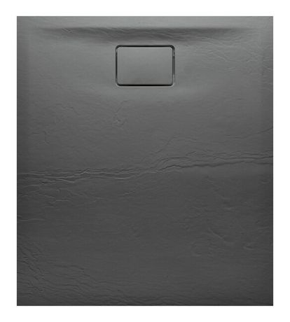 SAPHO ACORA 120 x 90cm obdĺžniková sprchová vanička, liaty mramor, štruktúra kameňa, šedá, AC025