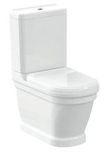 SAPHO ANTIK 63cm WC kombi komplet so splachovaním, zadný/spodný odpad, biele, WCSET08-ANTIK