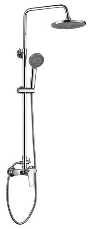 SAPHO BARON sprchový stĺp teleskopický s nástennou batériou, chróm, 612.139.1
