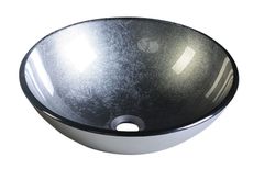 SAPHO BEAUTY SKIN Ø42cm umývadlo na dosku okrúhle, bez prepadu, sklenené, 2501-16