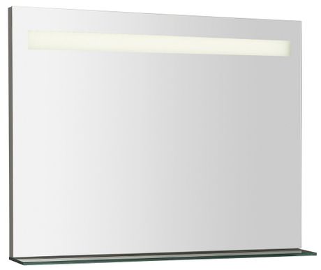 SAPHO BRETO 80 x 60,8cm zrkadlo s LED osvetlením, s poličkou, BT080