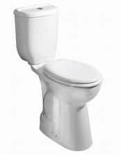 SAPHO HANDICAP 67,2cm WC kombi pre telesne postihnutých, komplet so splachovaním, spodný odpad, biele, BD301.410.00
