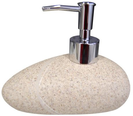 SAPHO LITTLE ROCK dávkovač tekutého mydla, polyresin, dekor kameň svetlý, 22190509