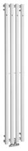 SAPHO PILON 27 x 180cm 858W kúpeľňový radiátor s háčikmi, stredové pripojenie, biela, IZ121
