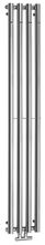 SAPHO PILON 27 x 180cm 858W kúpeľňový radiátor s háčikmi, stredové pripojenie, chróm, IZ120