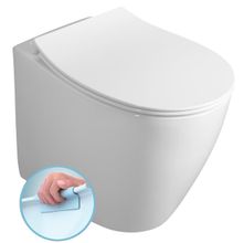 SAPHO SENTIMENTI 52cm WC stojace, zadný/spodný odpad, biele, 10SM10004SV
