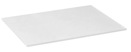SAPHO SKARA 59,5 x 47cm doska rockstone na skrinku, technický mramor, biela matná, CG022-0101