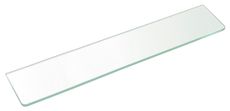 SAPHO sklenená polička 800 x 100 x 8mm (len sklo bez držiakov), sklo číre, 23484