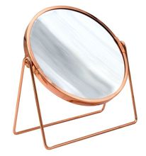 SAPHO SUMMER kozmetické zrkadielko okrúhle, ružové zlato, 03009085