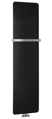 SAPHO TABELLA 37 x 159cm 550W kúpeľňový radiátor, stredové pripojenie, čierna matná, MI1539