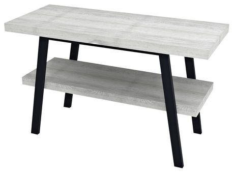 SAPHO TWIGA 110 x 50 x 72cm stolík pod umývadlo, čierna matná / dub starobiely, VC453-110-5