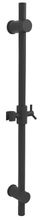 SAPHO tyč 70cm s posuvným držiakom sprchy, čierna matná, SC015