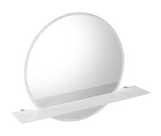 SAPHO VISO Ø70cm zrkadlo okrúhle s LED osvetlením, s poličkou, VS070-01