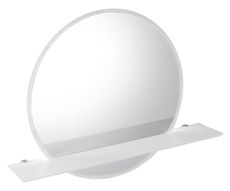 SAPHO VISO Ø80cm zrkadlo okrúhle s LED osvetlením, s poličkou, VS080-01