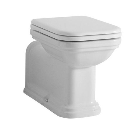 SAPHO WALDORF 65cm WC stojace, zadný / spodný odpad, biele, 411601